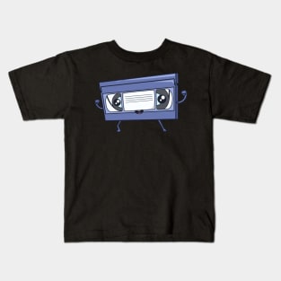 Never forget - Retro Kawaii VHS Cassette Kids T-Shirt